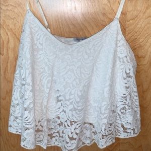 Lacey crop top